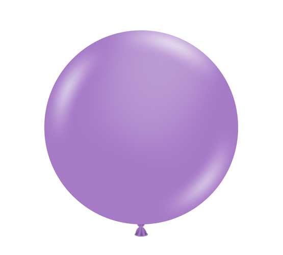 Tuftex 17" Uninflated Latex • 50 Count Bag • Purple, Lavender