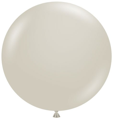 Tuftex 24" Uninflated Latex • 25 Count Bag • Neutral, Stone