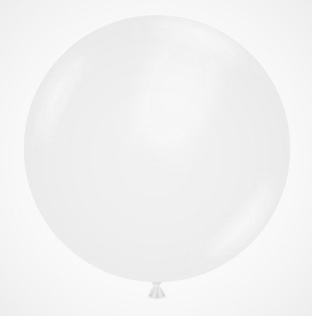 Tuftex 36" Uninflated Latex • 1 Count • Neutral, White