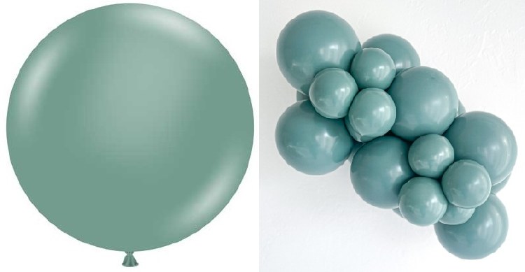 Tuftex 36" Uninflated Latex • 1 Count • Green, Willow