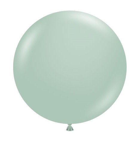 Tuftex 17" Uninflated Latex • 50 Count Bag • Green, Green Empowermint