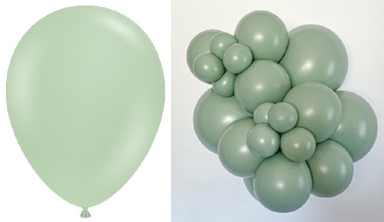 Tuftex 5" Uninflated Latex • 50 Count Bag • Green, Meadow