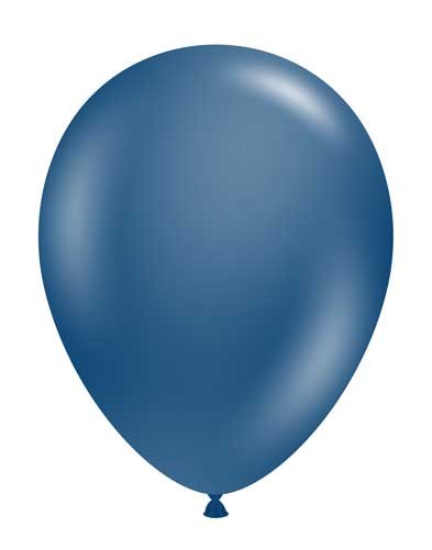 Tuftex 5" Uninflated Latex • 50 Count Bag • Blue, Navy
