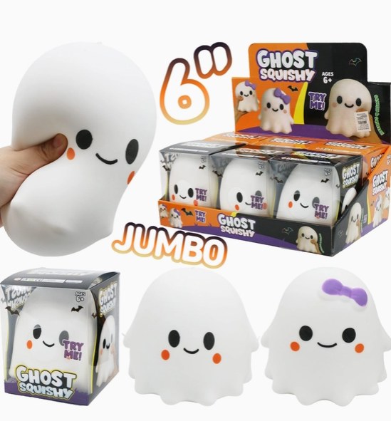 Squishy Ghost Jumbo Toy