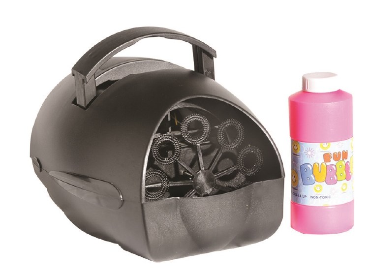 Portable Battery Powered Bubble Machine w/ AC Adapter