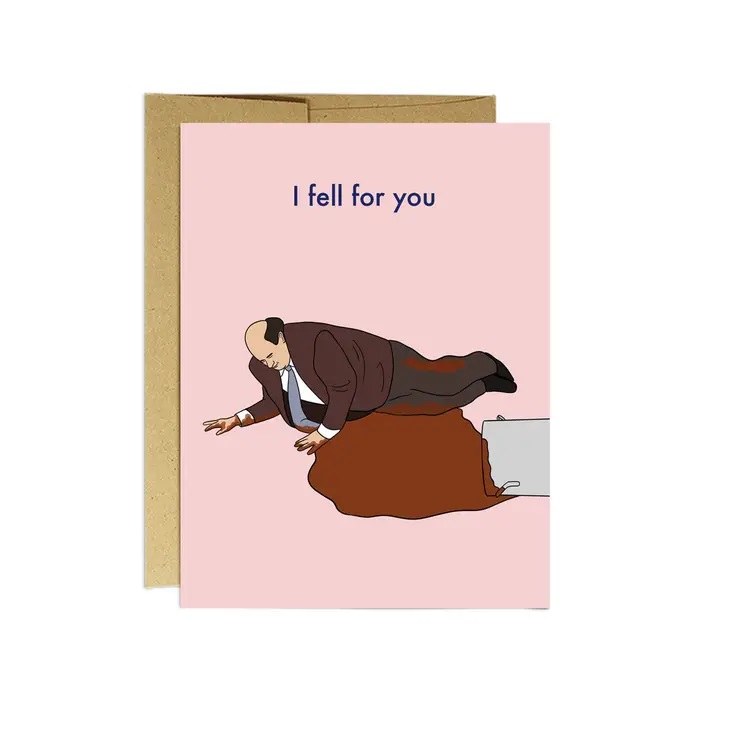 Card Kevin Office Fell For You