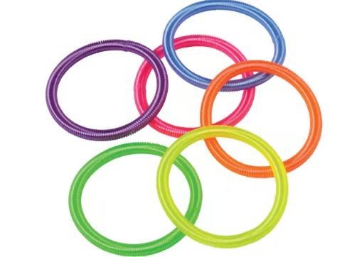 Neon Coil Bracelets 24pk