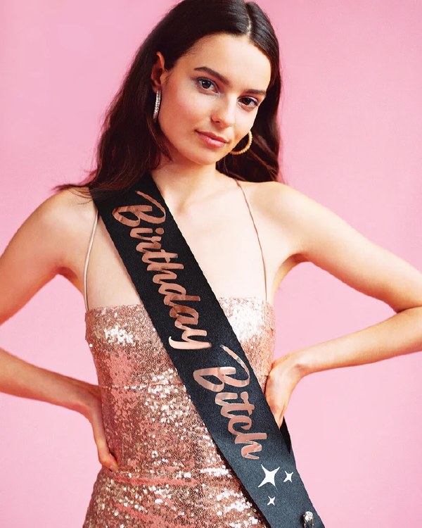 Sash Birthday Bitch XO