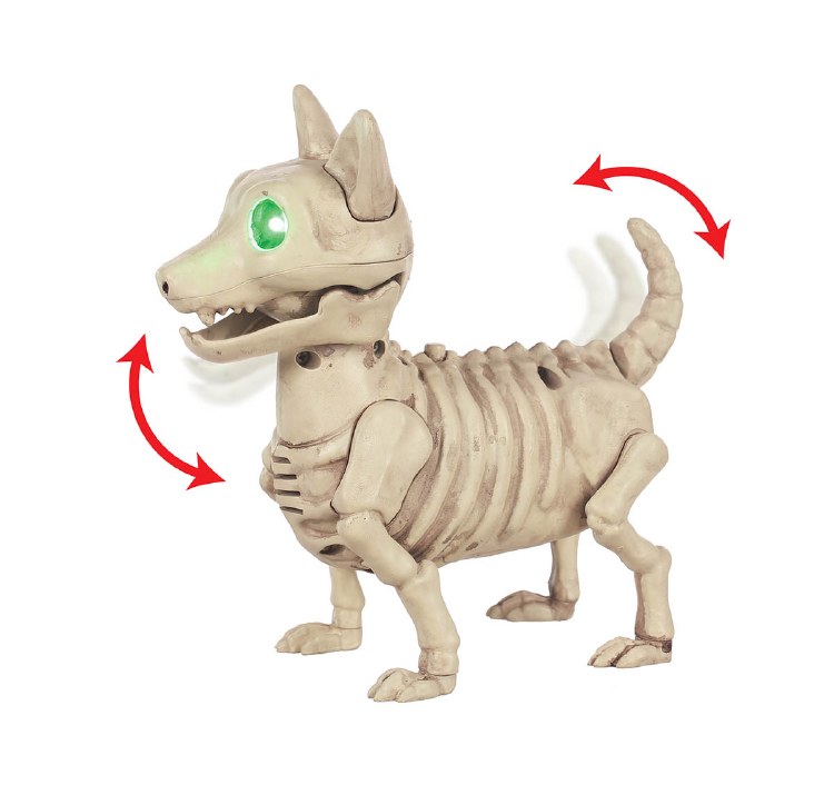 Animated Skeleton Dog