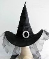 Witch Hat Halloween Black