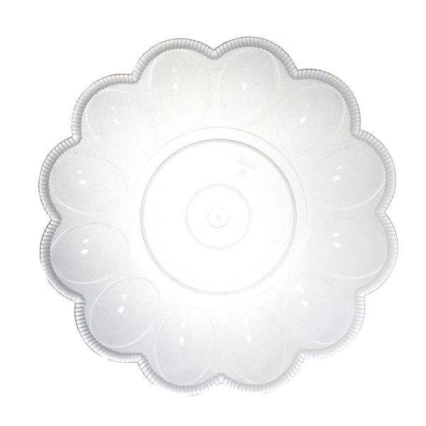 Tray Egg Dish Server Clear