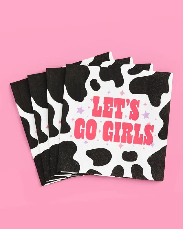 Bev Napkins Let's Go Girls