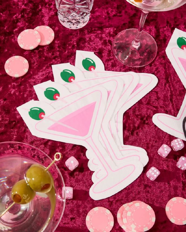 Bev Napkins Martini 25ct