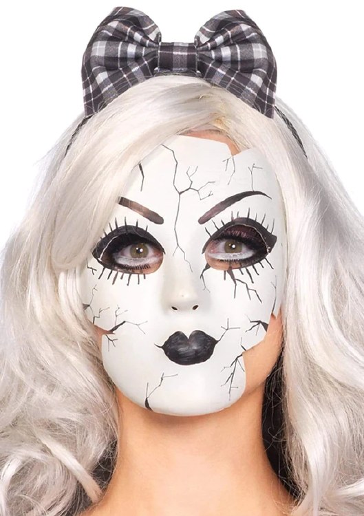 Mask Porcelain Doll