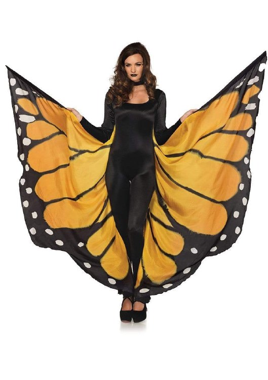 Cape Butterfly Orange/Black