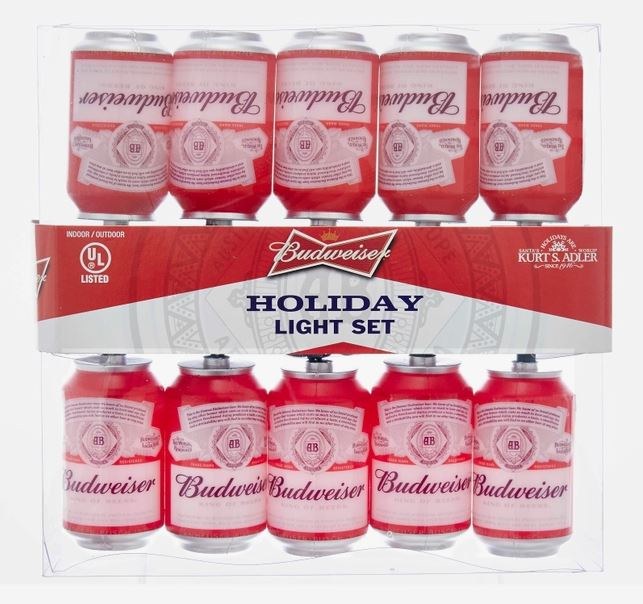 Budweiser Can String Lights