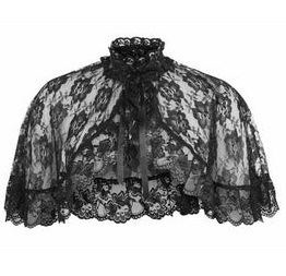 Cape Black Lace OS