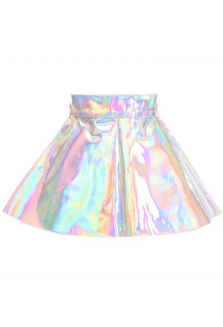Skirt Holographic Silver SM