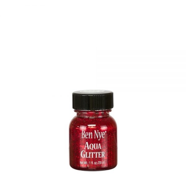 Aqua Glitter Red 1oz