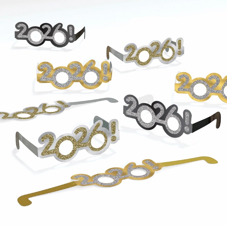 2026 Glasses Paper BSG 8pk