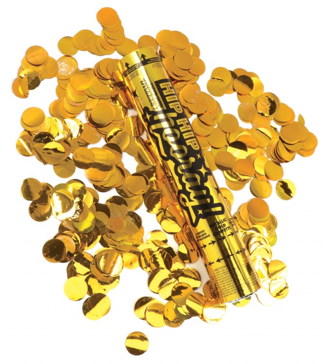 Cannon Gold Confetti 12"