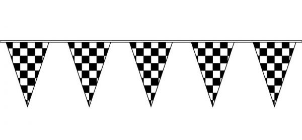 Banner Blk/Wht Check
