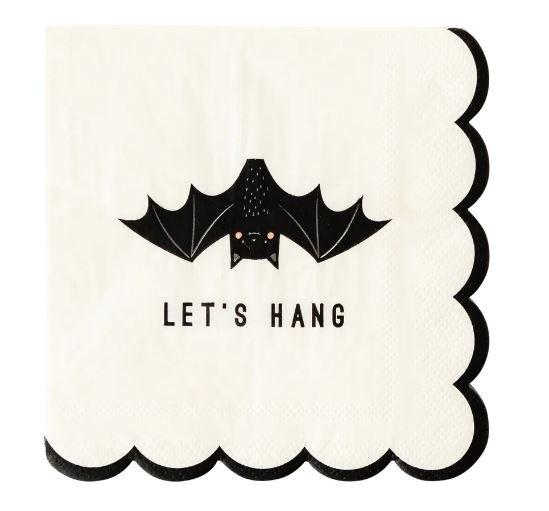 Let's Hang Bats Beverage Napkins