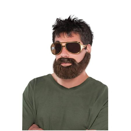 Amazon.com: Hungover Synthetic Fiber Beard & Moustache