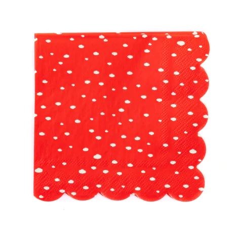 Dear Rudolph Snow Napkins