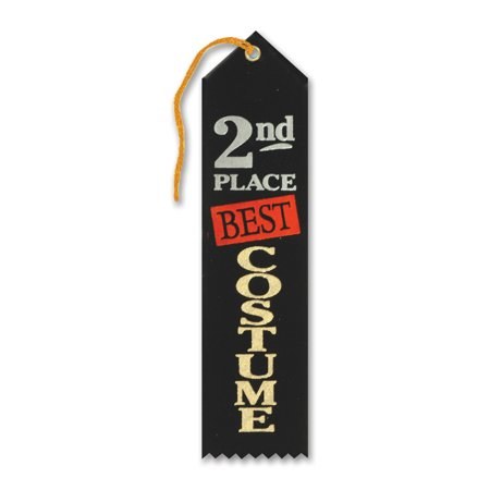 Best Costume 2nd Place Award Ribbon