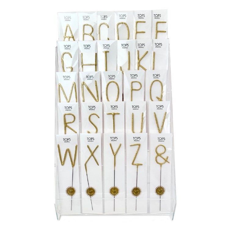 Sparkler Big Symbol Gold &amp;
