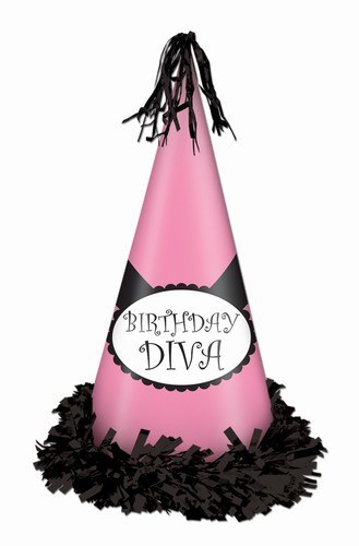 Birthday Diva Cone Hat