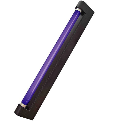 Black Light And Fixture 18in