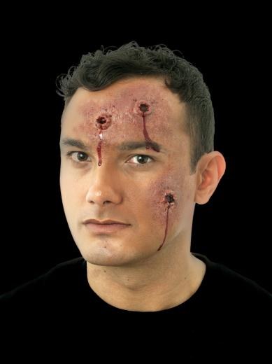 Body Hits Bullet Holes Prosthetics