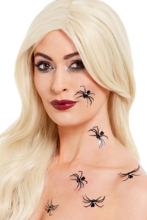 Body Stickers 3D Spiders