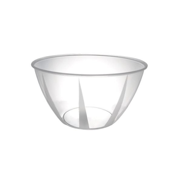 Bowl Swirl 24oz Clear Single