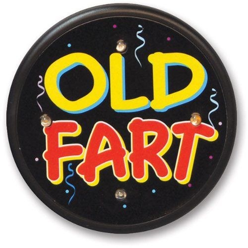 Old Fart Light Up Button