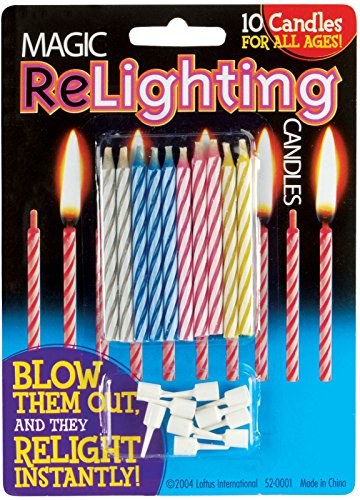 Candles Relighting Magic 10ct