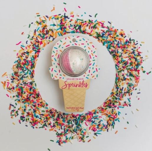 Bath Bomb Ice Cream Sprinkles
