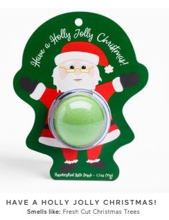Bath Bomb XMAS Santa