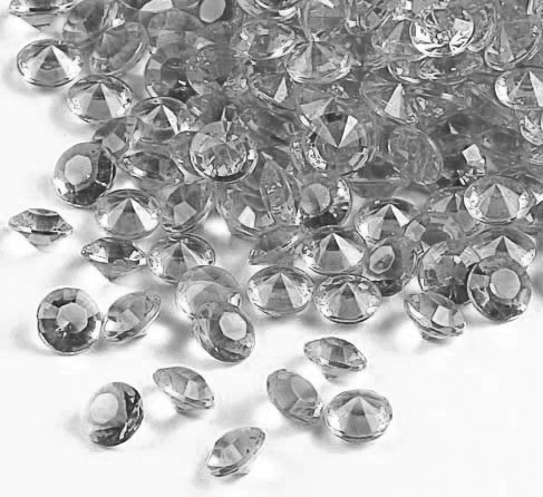 Confetti Gems Silver