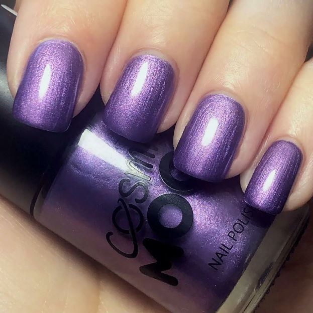 Cosmic Moon Nail Polish - Metallic Purple