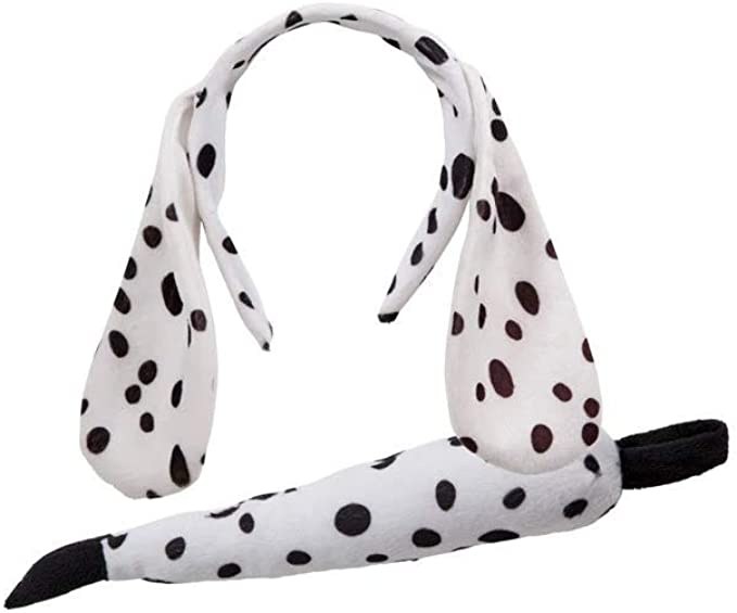 Dalmation Tail /Ear Set