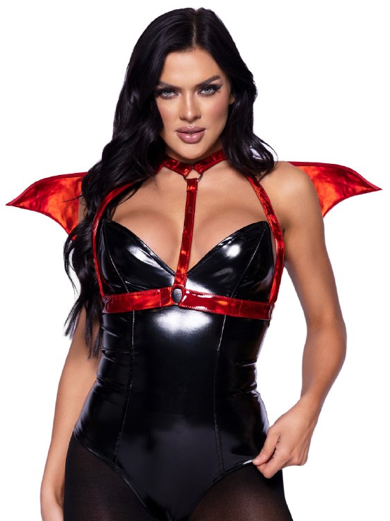 Devil Wings Body Harness Vinyl