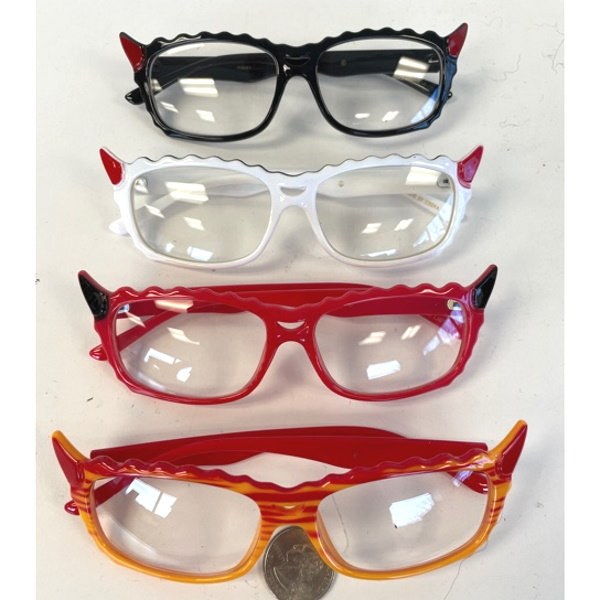 Sunglasses Devil Horns Asst