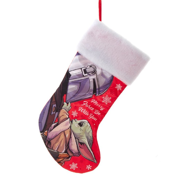 Stocking Mandalorian &amp; Child