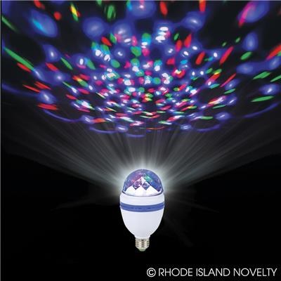 Rotating Disco Light Bulb