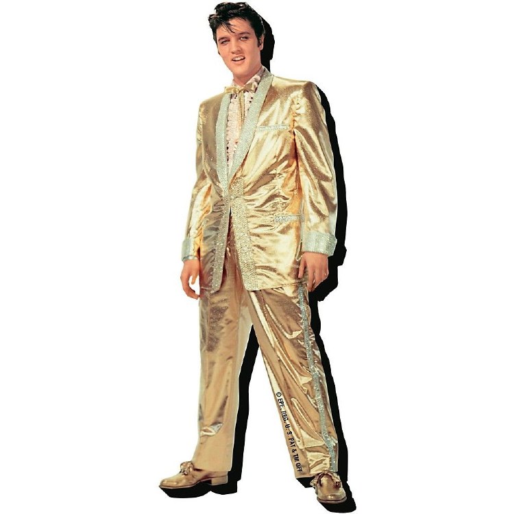 Elvis Gold Lame #407