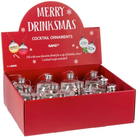 Ornaments Fill With Coctails