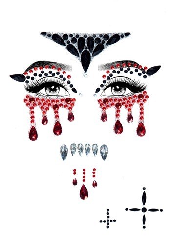 Face Jewels Vampire